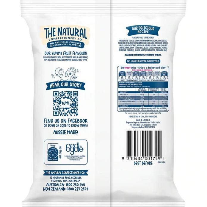 

THE NATURAL Confectionery Dinosaurs Jelly 260 Gram (Made in Australia)