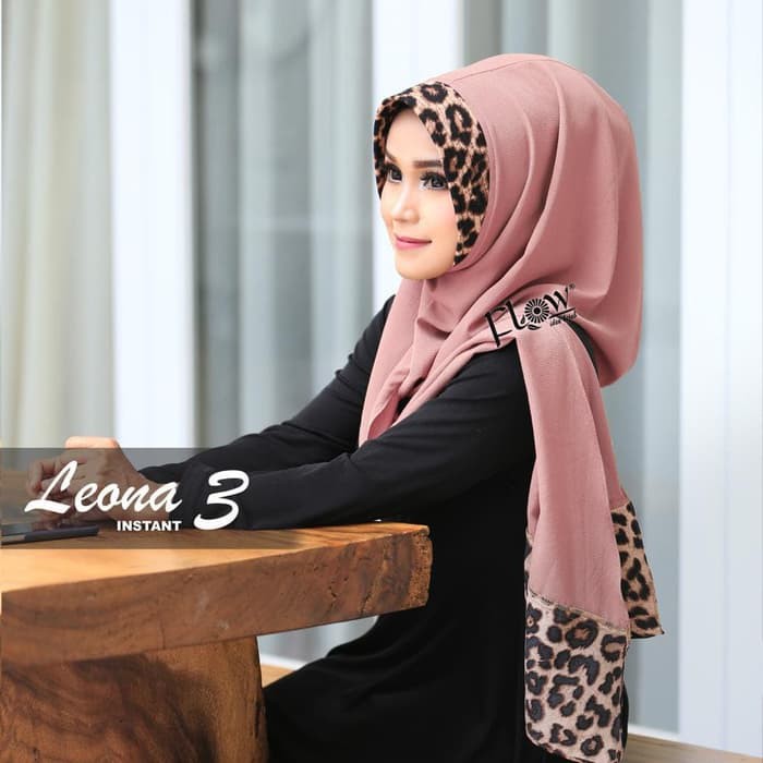 Instan Hijab LEONA ori by Flow Idea
