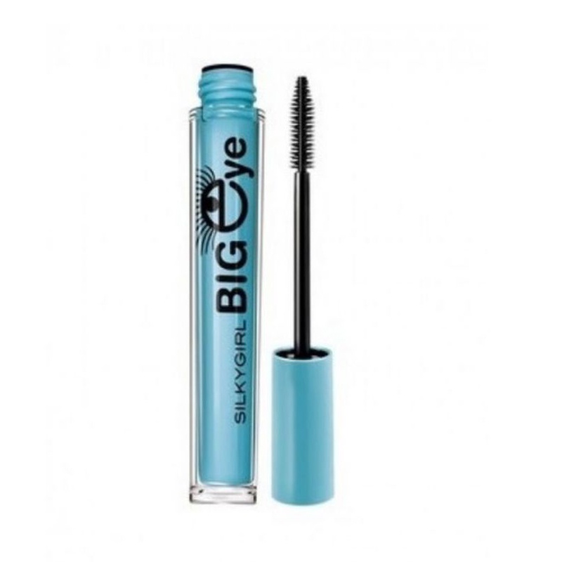 Silkygirl Big Eye Collagen Waterproof Mascara - 01 Blackest Black