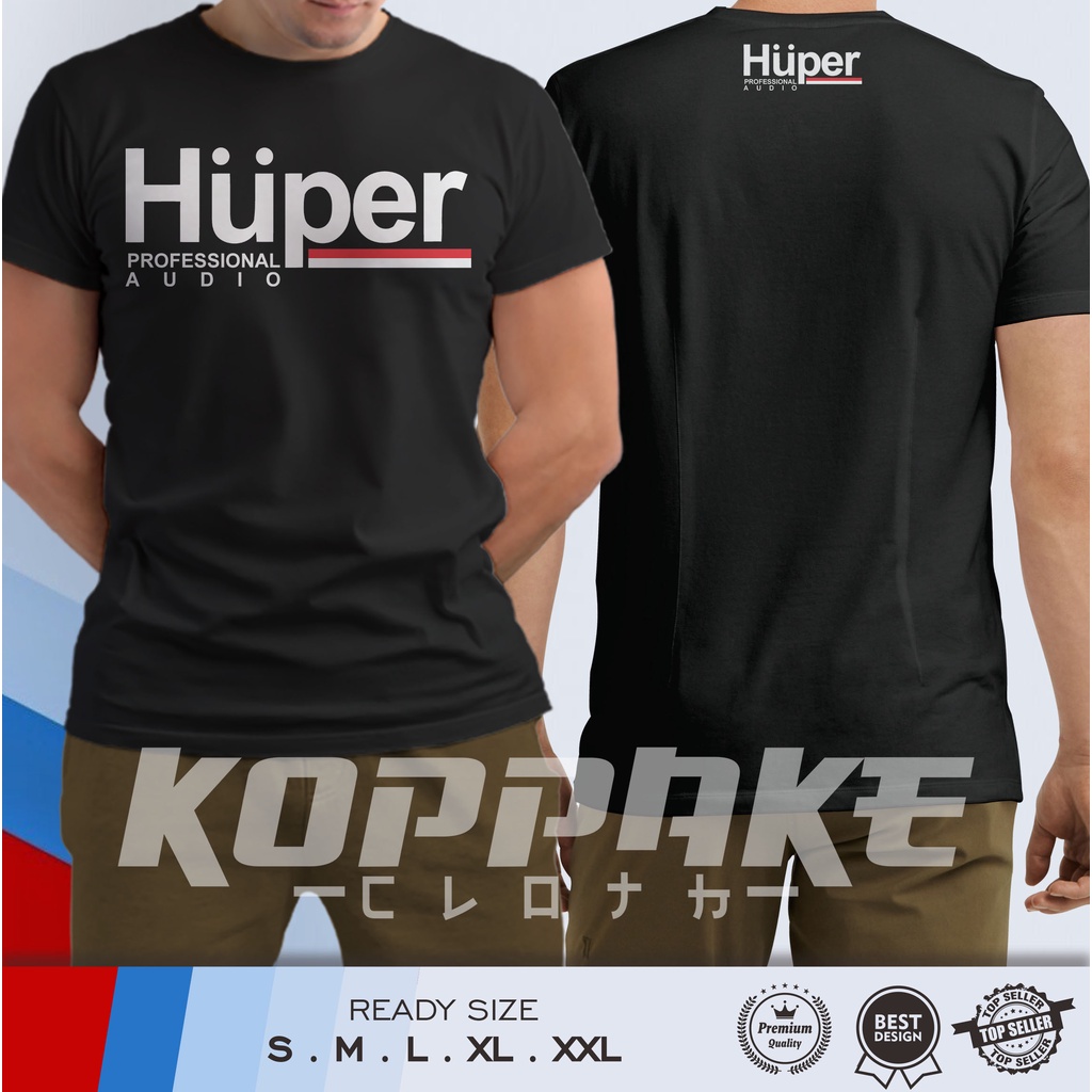 Kaos Huper Professional Audio Indonesia Baju Distro