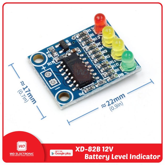 XD-82B 12V Battery Level Indicator module