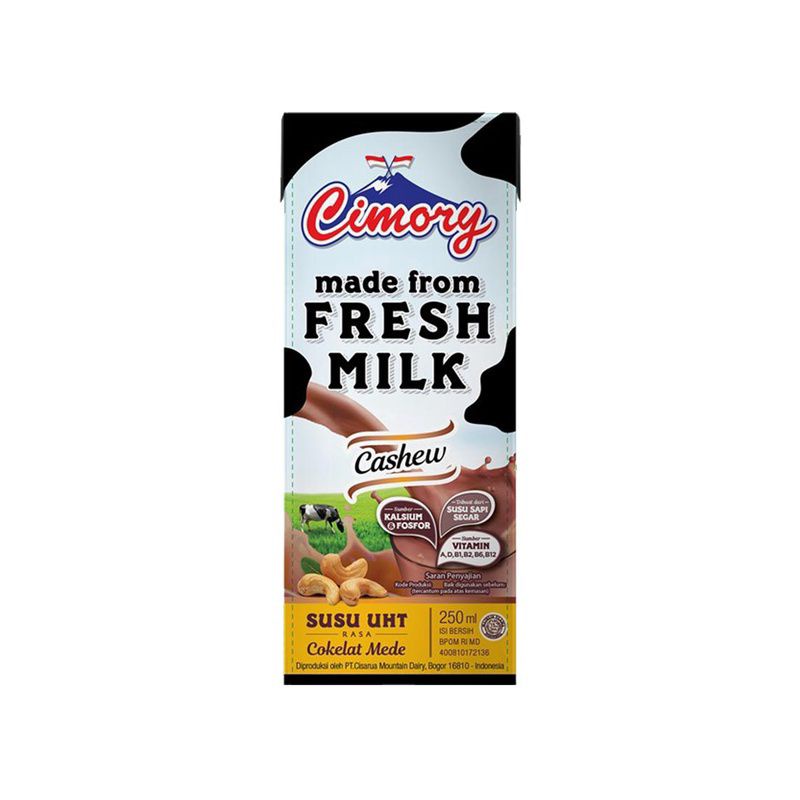 

Cimory Fresh Milk Cashew 250ml / Susu Cokelat Mede / Susu UHT / Susu Anak