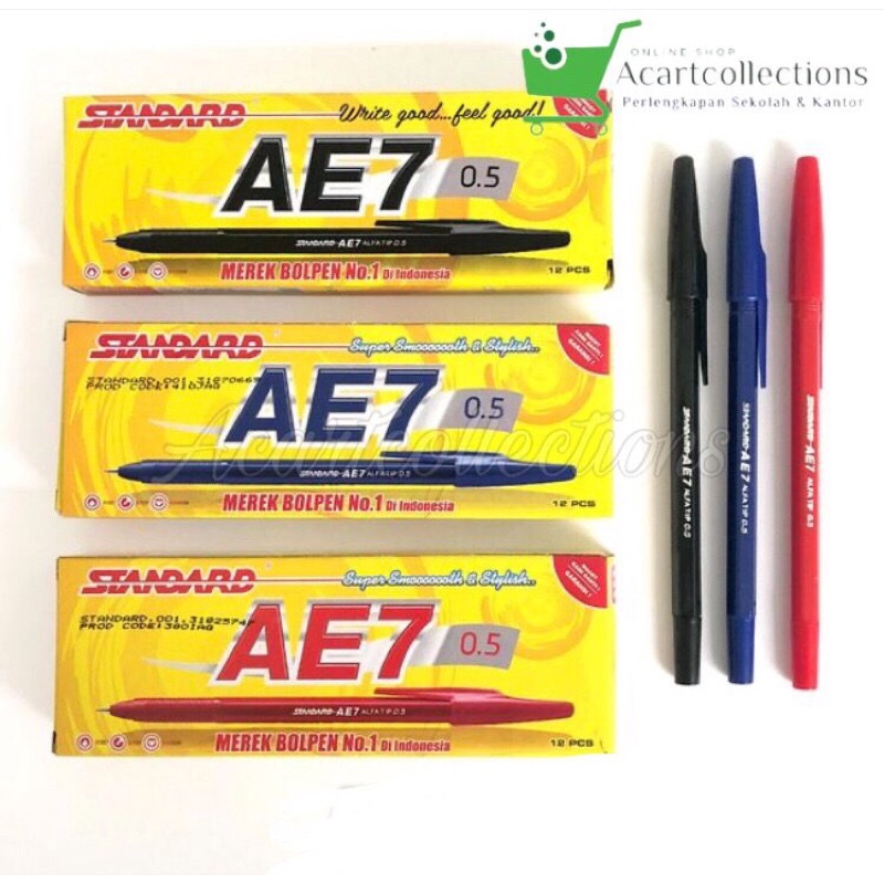 

PULPEN STANDARD AE7 0,5 1 PACK