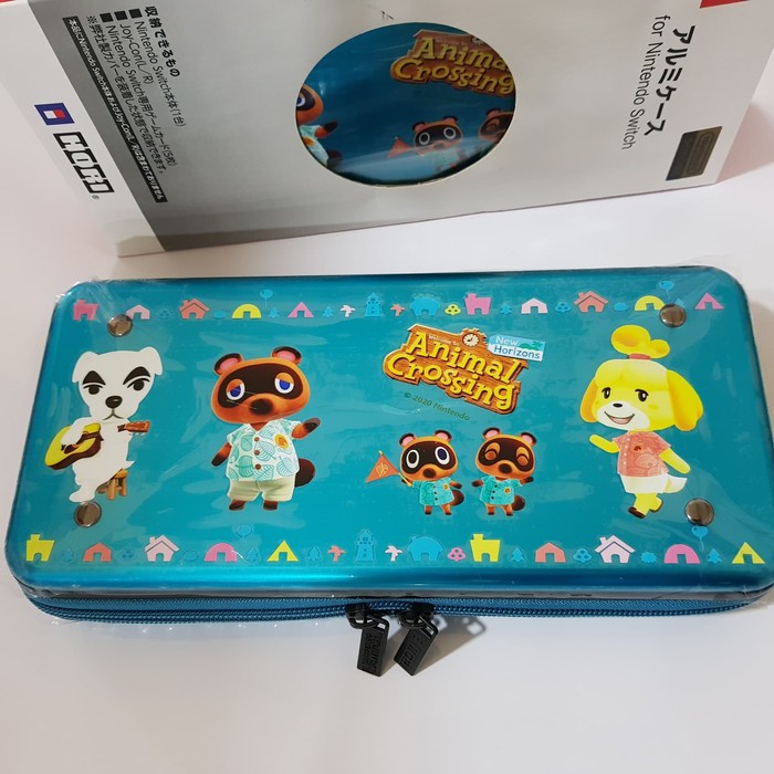 Hori Metal - Steel - Alumi Case Animal Crossing For Nintendo Switch