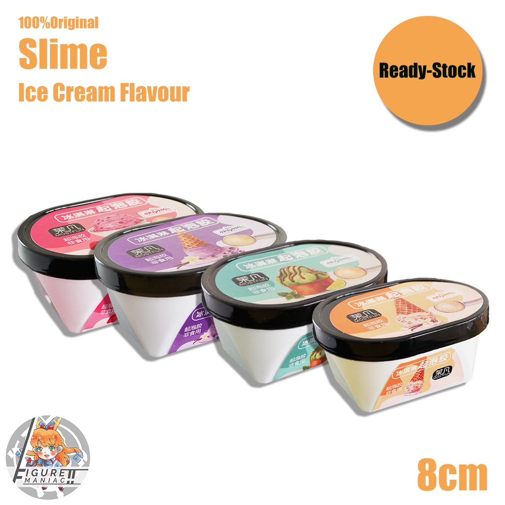 Slime Ice Cream Edition Es Krim Premium Mainan Anak