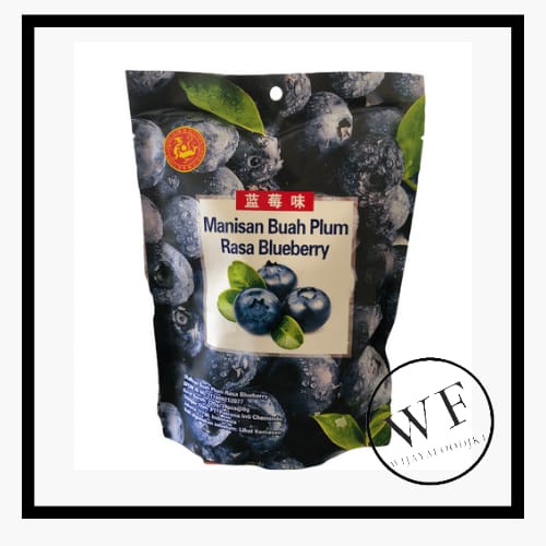 

Chen liang ji Manisan buah Blueberry/ Manisan Plum Rasa Blueberry 220g