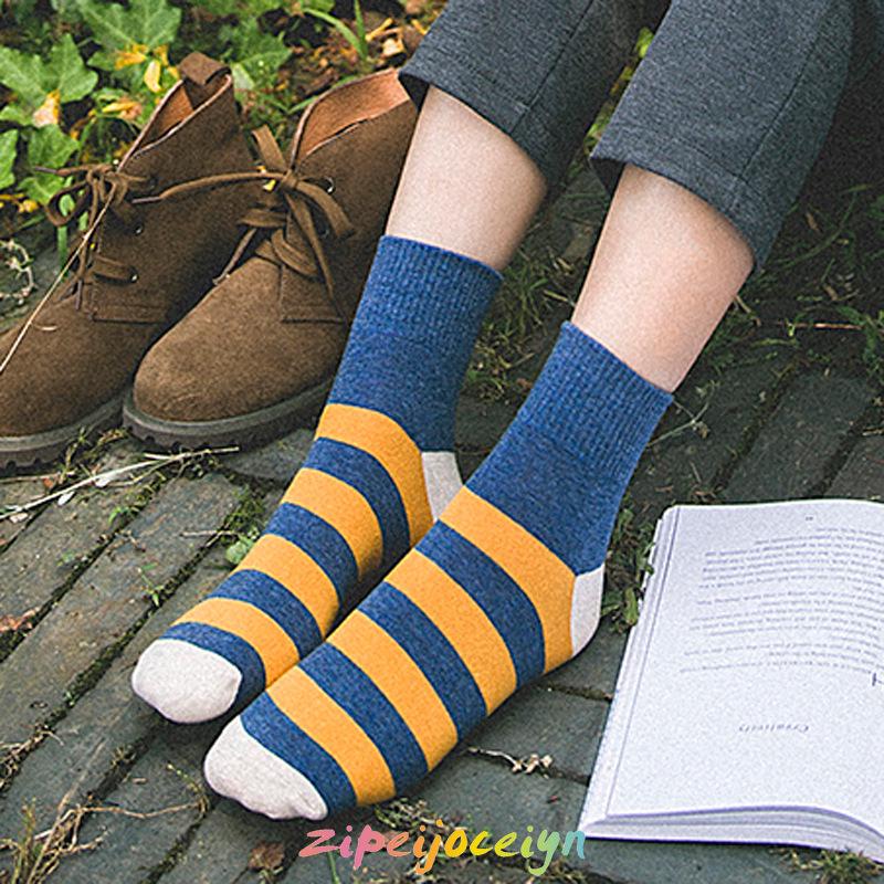  Kaos  Kaki Jepang  Bahan Katun Tebal Motif  Garis Warna 