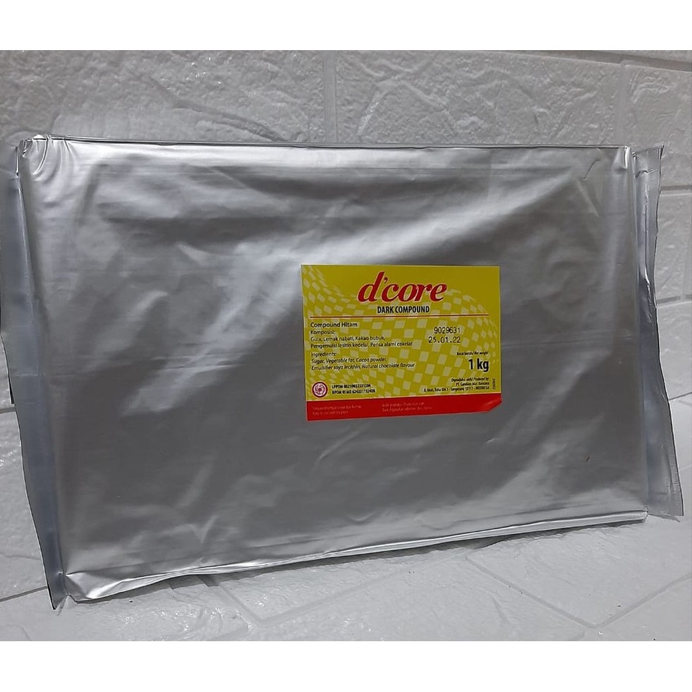 

Nycyta Home Cokelat D'Core Dark Compound 1Kg
