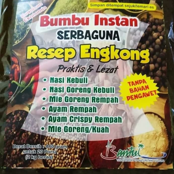 

Bumbu Nasi Kebuli Bumbu Serbaguna Raos By Resep Engkong Arabian Rice kemasan Ecopack Ekonomis