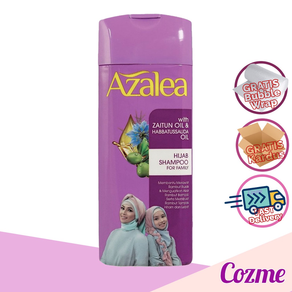 Azalea Shampoo with Zaitun Oil &amp; Habbatussaudah Oil (Family Shampoo Hijab) 180mL