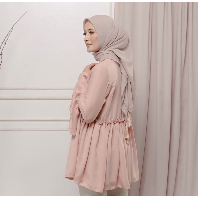 Preloved Ruffle Blouse