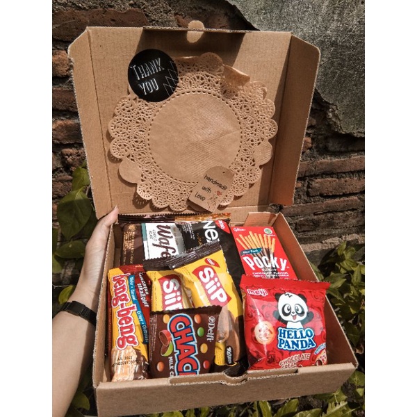 

HAMPERS SNACK / SNACK BOX MURAH / KADO ULTAH MURAH