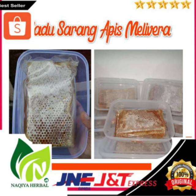 

MADU SARANG APIS MELLIFERA 500gr
