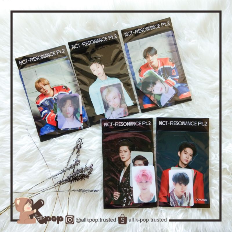 NCT - LENTICULAR SET (haechan, jaemin, jeno, jaehyun, doyoung)