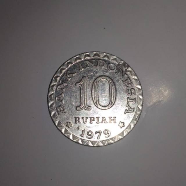 Uang logan lama 10rupiah 1979