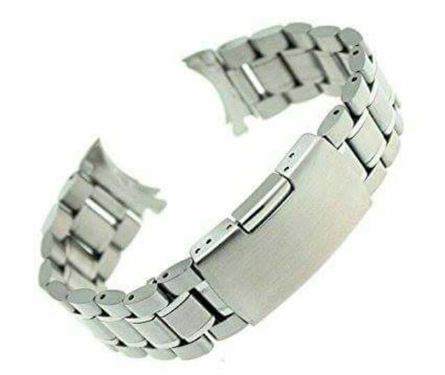 PENGUNCI ENGSEL RANTAI JAM TANGAN 18 20 22 24 MM STAINLESS STEEL / WATCH BUCKLE