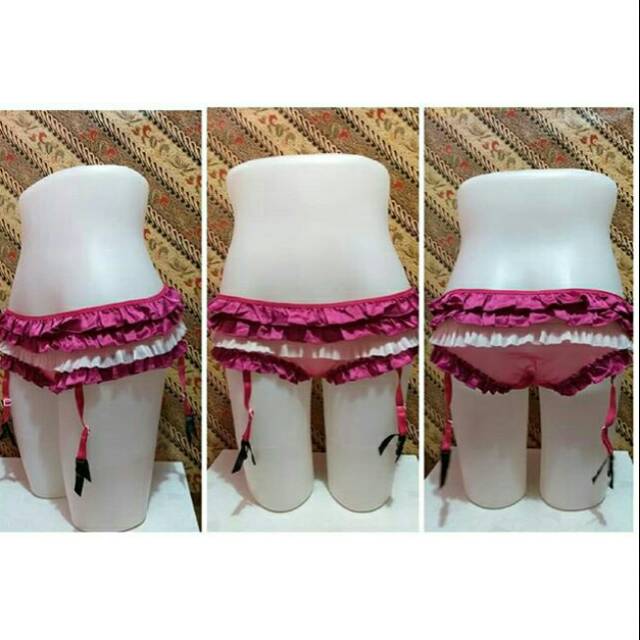 VICTORIA'S SECRET(Cut Label) PANTY WITH GARTER
KODE : G013