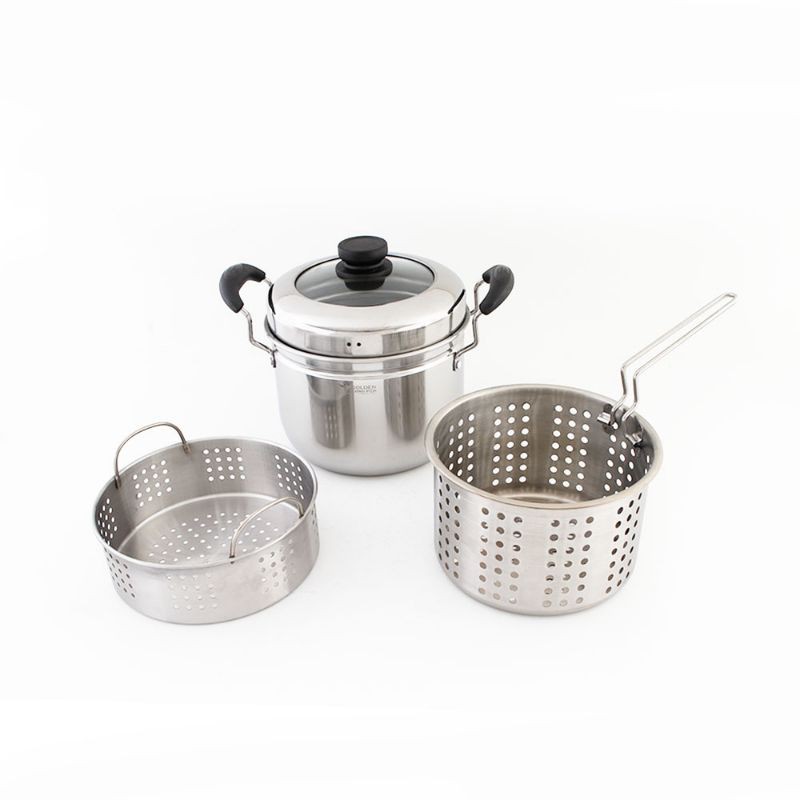 Panci Multifungsi~Sauce Pot~Golden Flying Fish Panci Stainless Steel