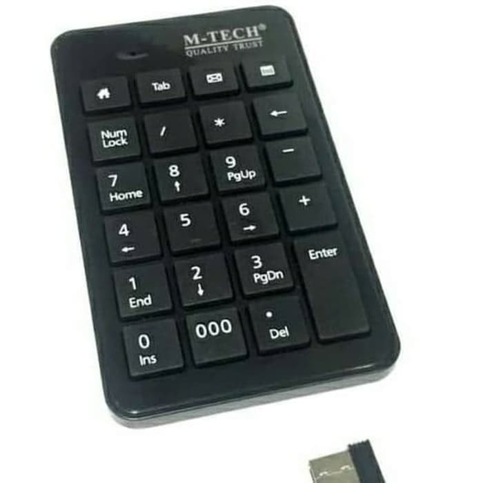 wireless keyboard angka numeric keypad