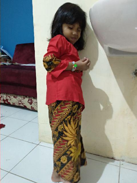 Welans Batik - Kebaya Anak - Audry Set - Lp011 Kulot