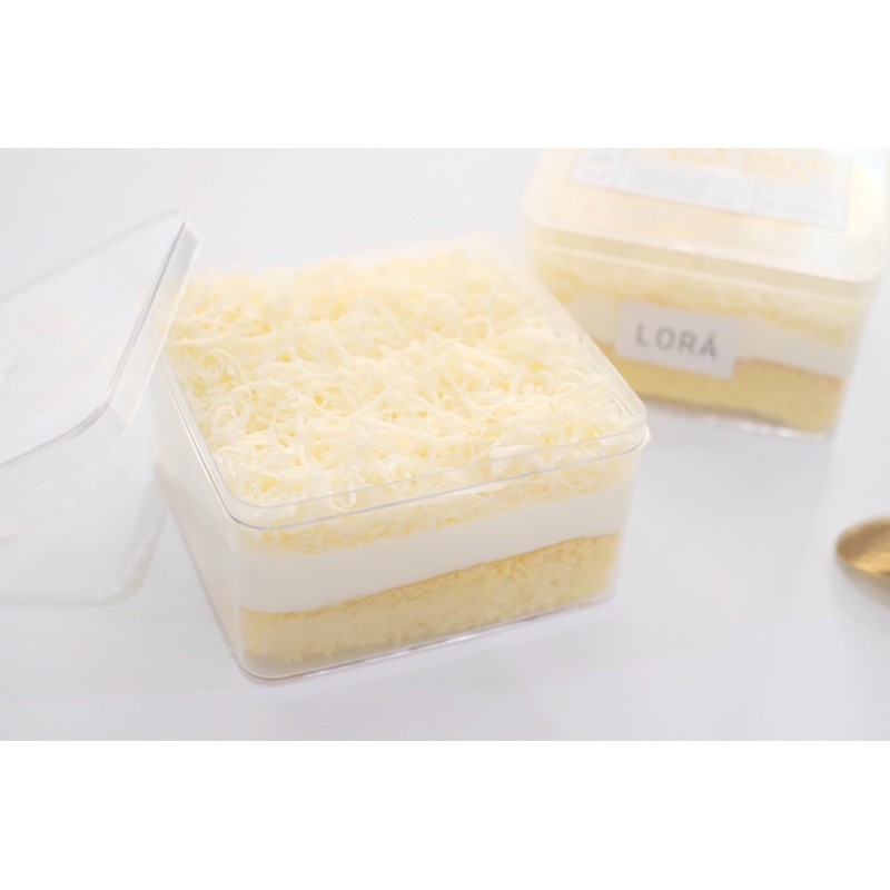

Bolu Jadul Keju Lembut | Milk and Cheese Cake Box | Lorá Desserts