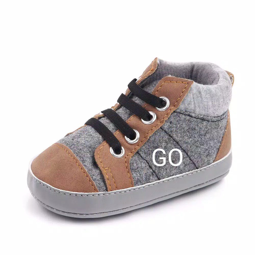 gos 2274 COBOY TIME Sepatu Anak Laki Sepatu Bayi Prewalker Shoes 0-18 bulan Import