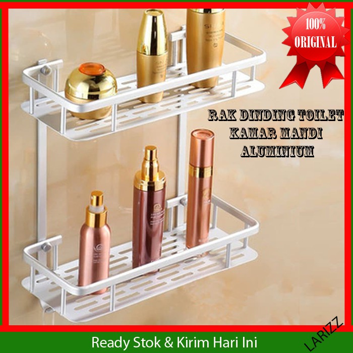  Rak  Dinding Toilet Kamar  Mandi  Aluminium Cantik dan KUAT 