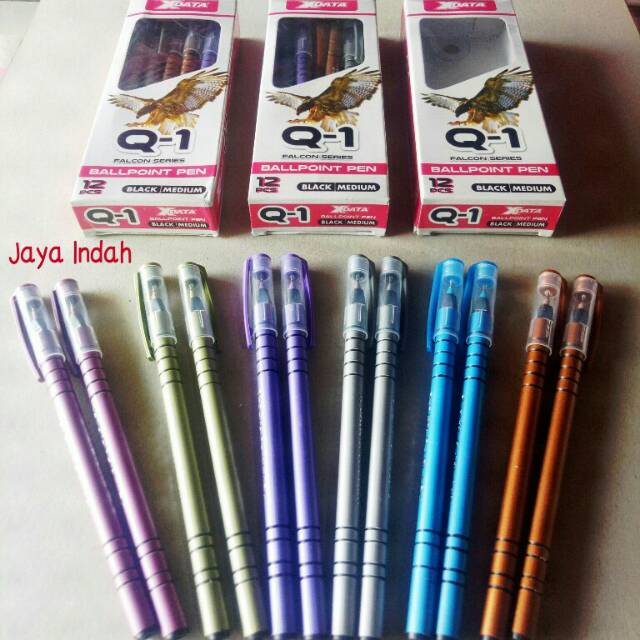

Original ballpoint X Data Set Kantor Pulpen Stationery Atk Pena Alat Tulis Sekolah Promo Murah Ballpoint 12 Pcs Hitam