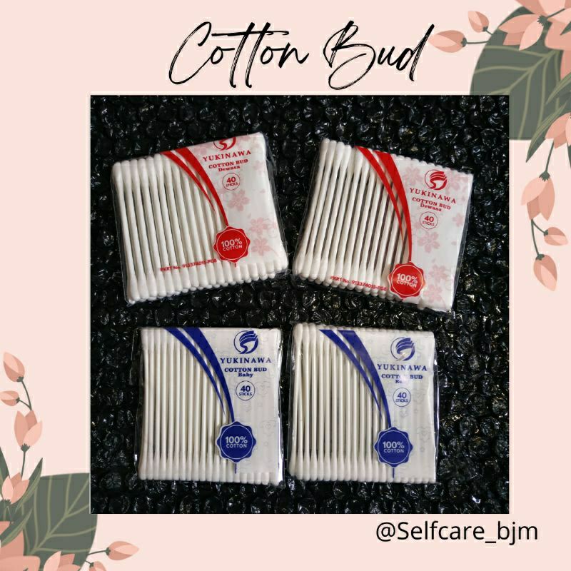 Cotton Bud Yukinawa isi 40 pcs