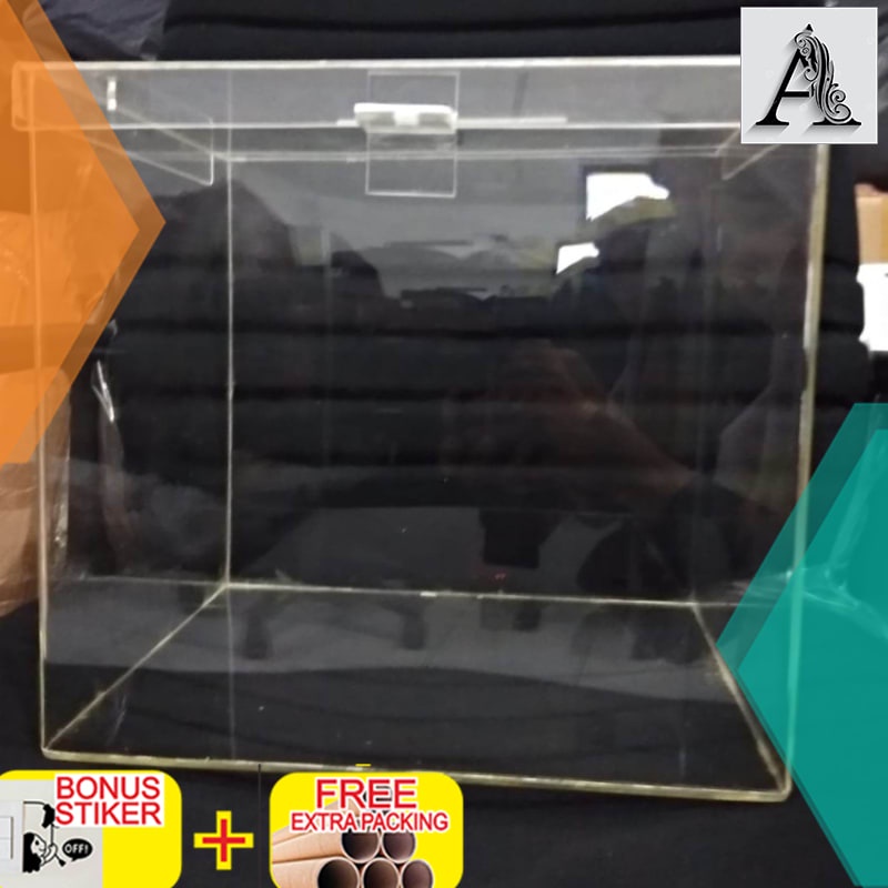 

Grosir Akrilik kotak saran / Acrylik kotak amal - 2mm 30x20x20cm