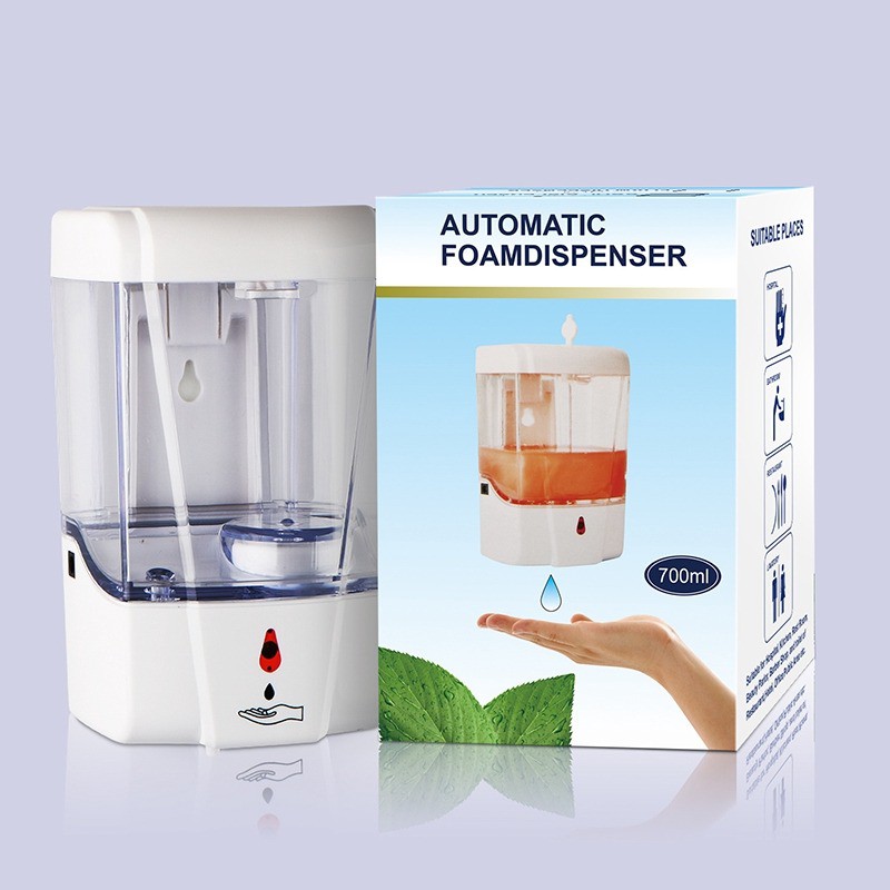 Automatic Liquid Soap Dispenser with Sensor - 700ml Capacity - Dispenser Sabun Otomatis