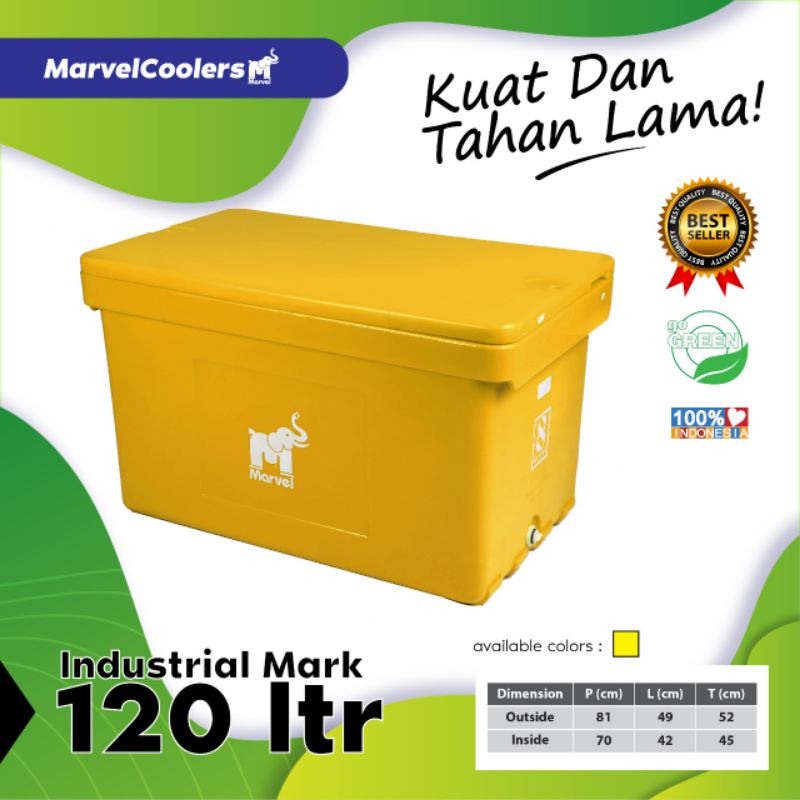 Cooler Box Marvel 120 Liter| Marvel pendingin es coolbox