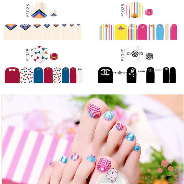 HO5128 - Toe Nail Sticker Kuku Kaki