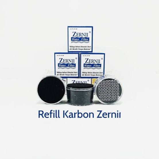 REFILL KARBON FILTER SARINGAN AIR KERAN ZERNII ORIGINAL