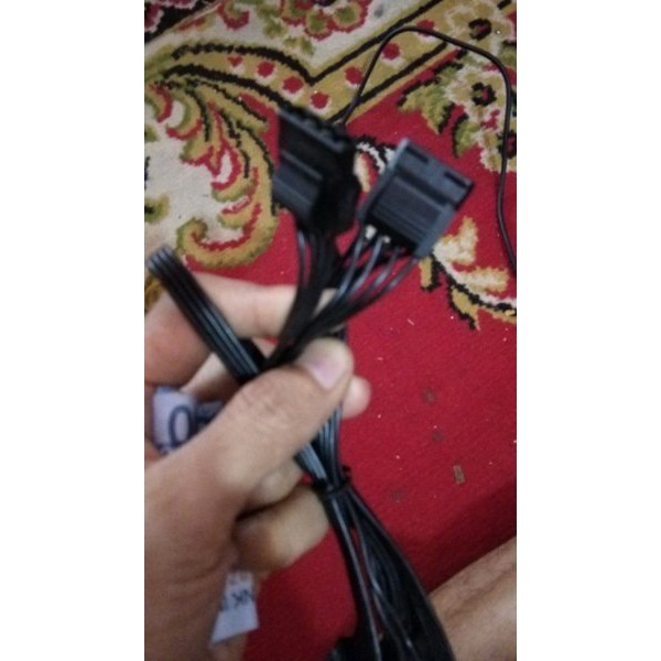 Dijual kabel psu modular 6 pin to molex original bawaan PSU Limited