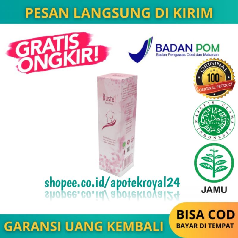 Cream Obat Pembesar Payudara Pengencang Herbal Kendor Permanen Bustel Asli Krim