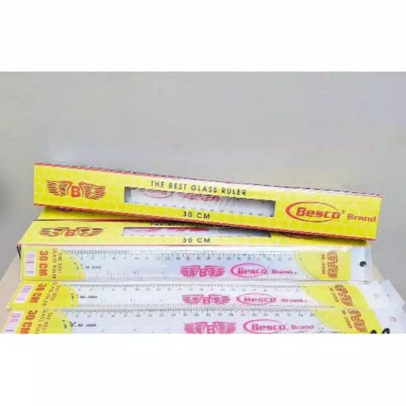 

12picis penggaris 30cm Tebal dan transparan ( HARGA BANTING)