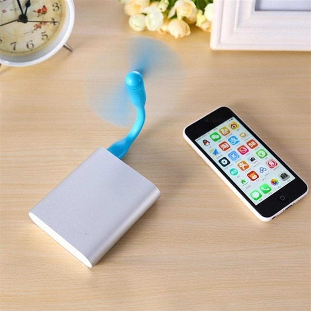 ORIGINAL KIPAS XIAOMI KIPAS USB MINI 2 BALING BAMBU FLEXIBLE POWERBANK KIPAS ANGIN TERBATAS