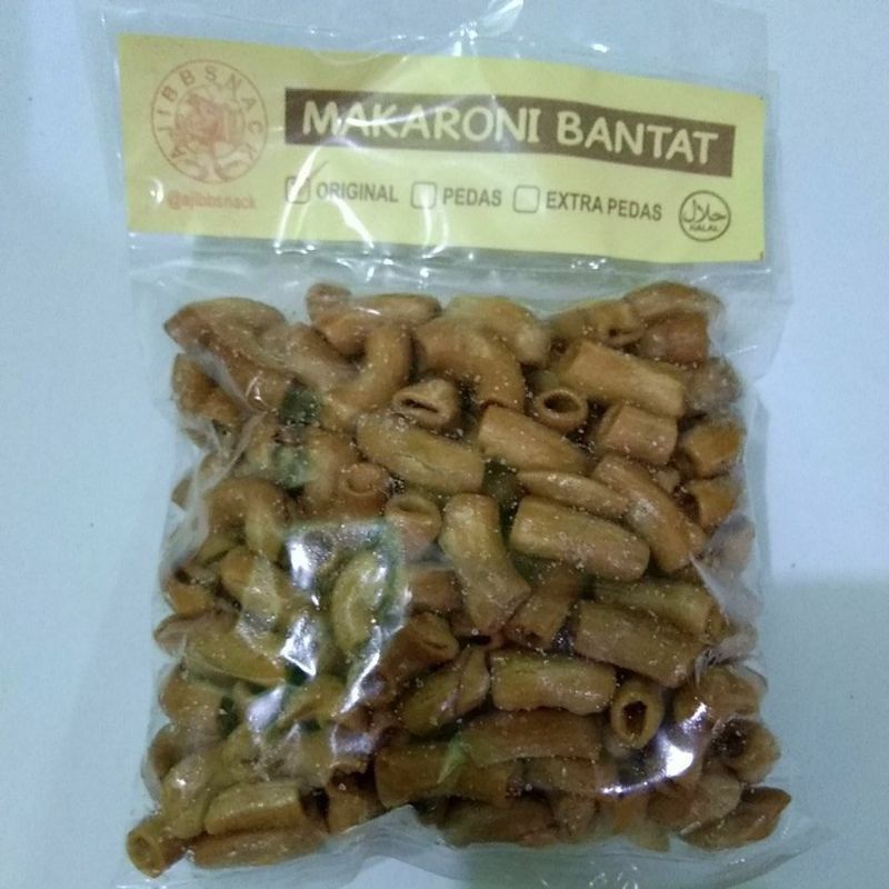 Makaroni bantat - Makaroni Tasikmalaya - cemilan murah - makaroni tasik