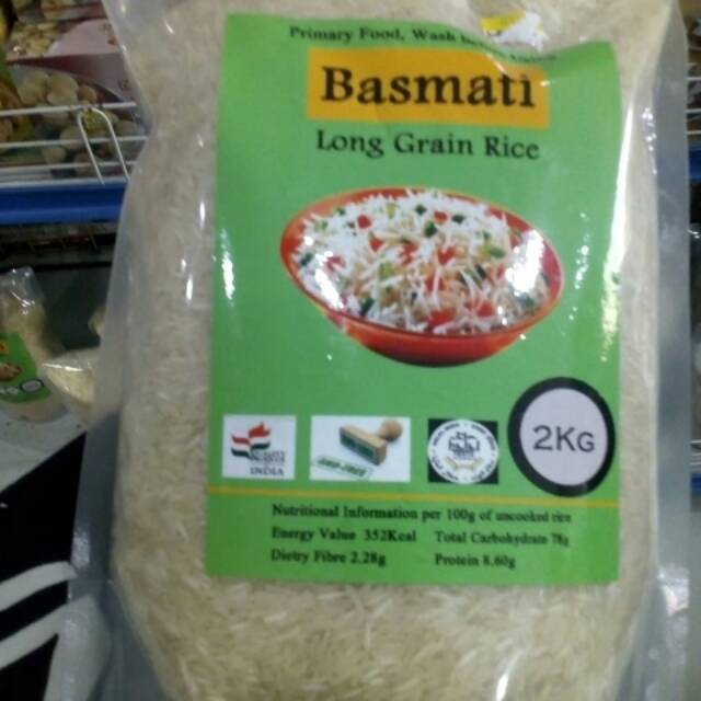 

Basmati rice long grain 2 kg malika rice