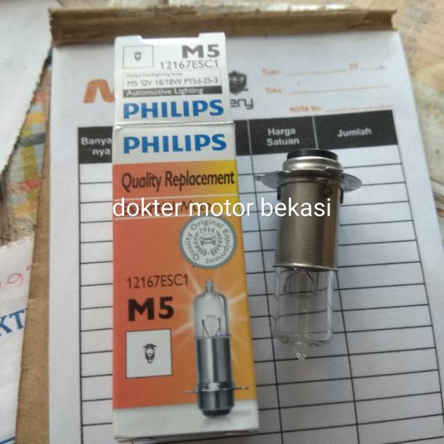 Bohlam lampu depan tiger . Gl pro . Gl max . Supra lama