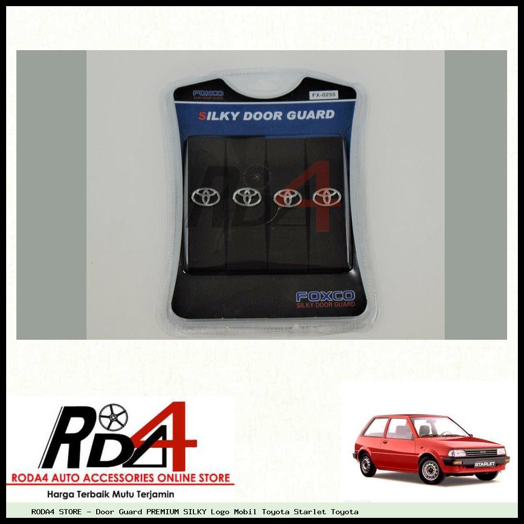 Door Guard PREMIUM SILKY Logo Mobil Toyota Starlet Toyota