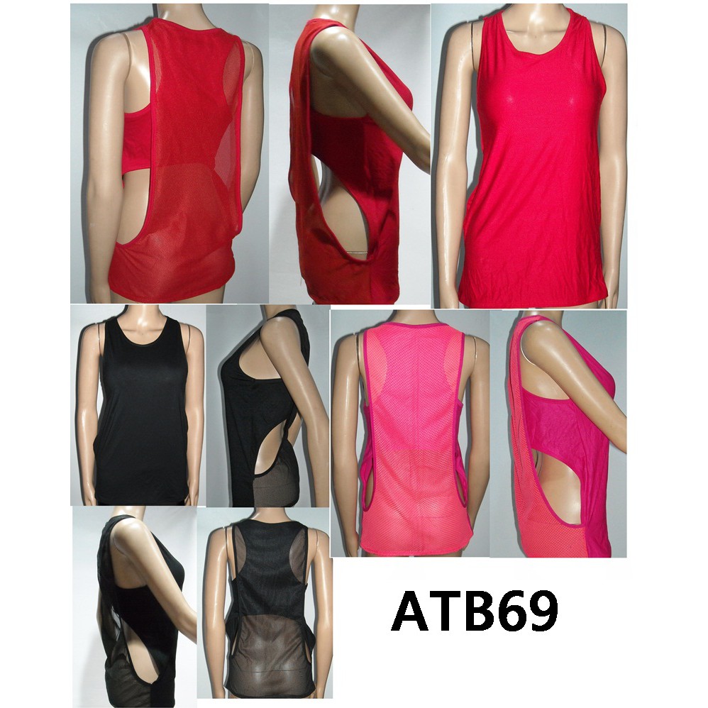 Tanktop Senam Zumba Yoga Dance kode ATB69