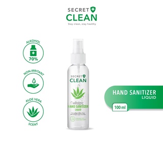 Image of Secret Clean Hand Sanitizer - 100 ml Spray