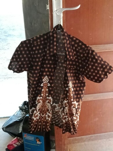 Couple Keluarga Arsila Seragam Batik Sarimbit Family Lebaran Ayah Ibu Anak Murah Warna Coklat Abu