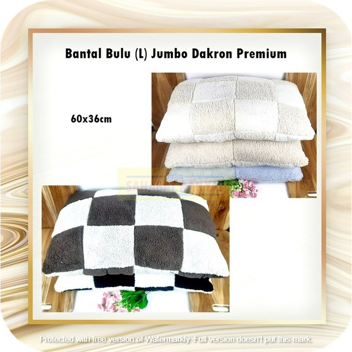 Bantal Bulu (L) Jumbo