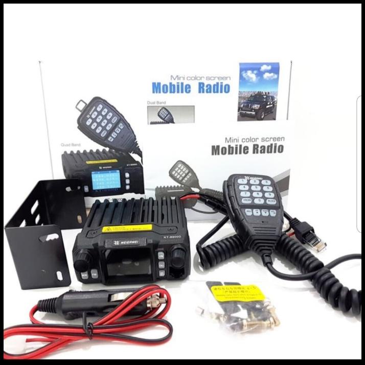 Kt 8900D Rig Mini 4 Band Quad Vhf Uhf 8900 Mobile Radio Kt8900 Weirwei