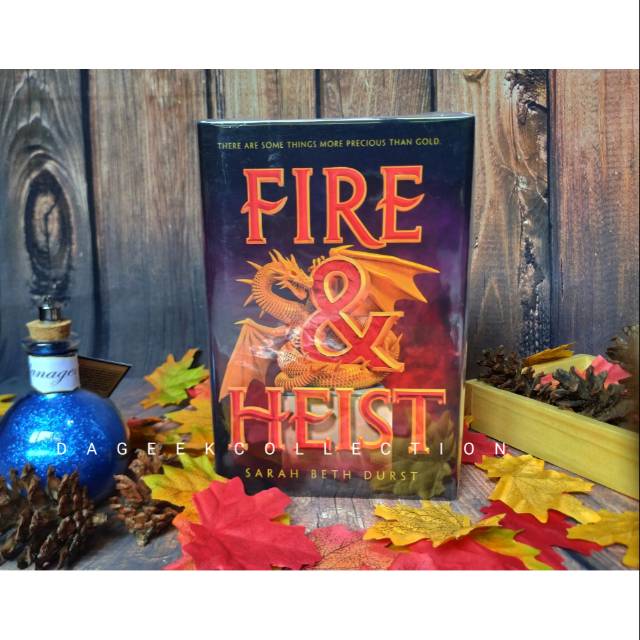 [Hardback] Fire & Heist - Bahasa Inggris