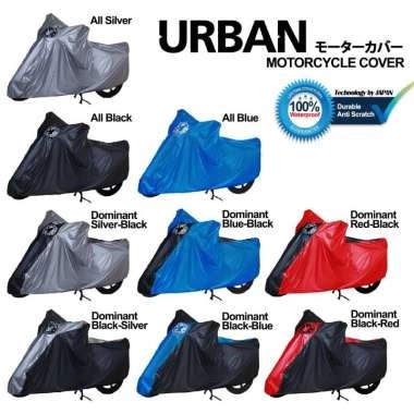 Cover motor merk Urban 100% waterproof ukuran standar