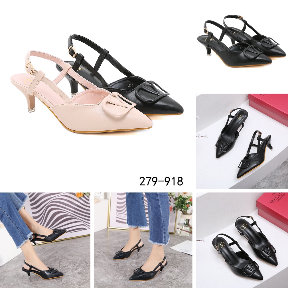 VLogo Slingback Pumps #279-918